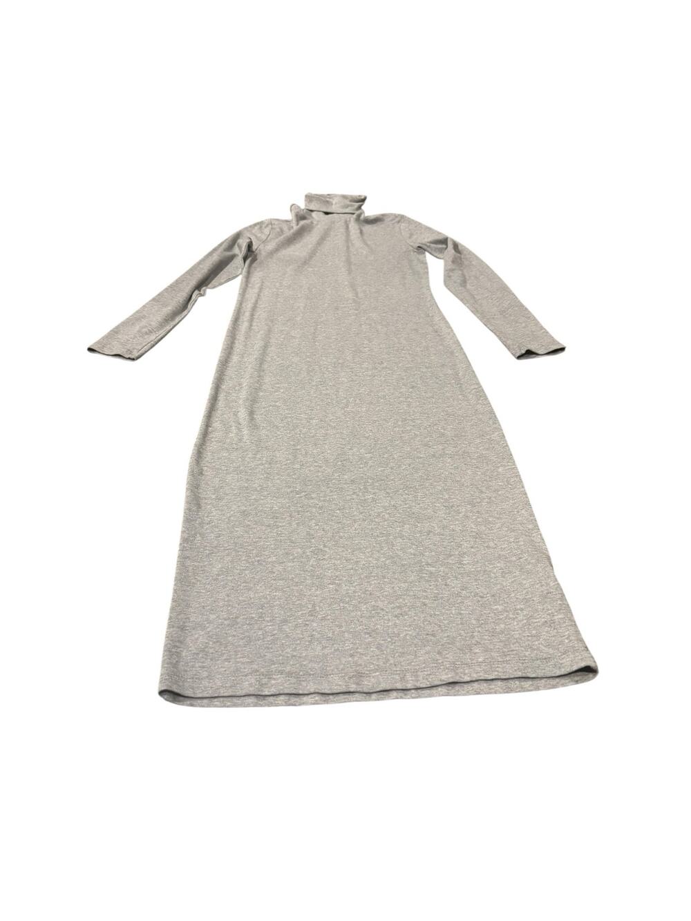 Divided by H&M Gray Turtleneck Straight Midi Dress Size M